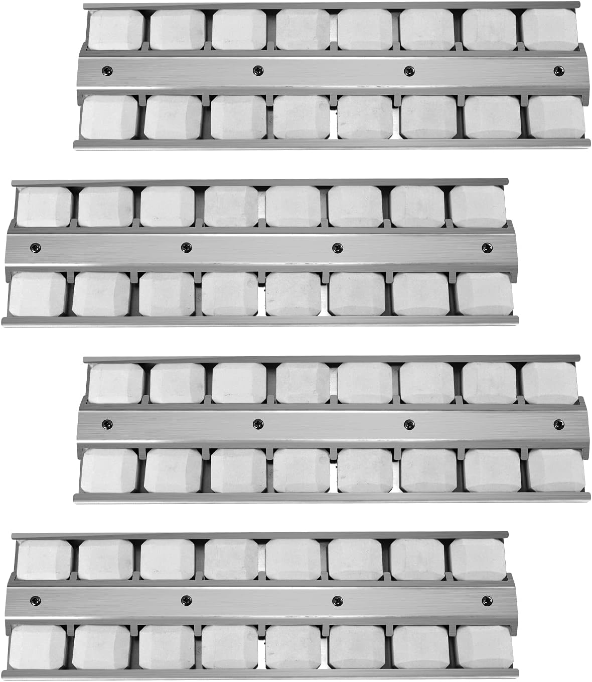 18" X 5-1/2" BBQ Grill Briquette Tray Heat Plates Shield, Replace Viking OEM 032370-000, BBQ Gas Grill Replacement Parts for VGBQ33002RENS, VGBQ33603RESS, VGBQ53024, VGBQ55424, VGIQ542241NSS