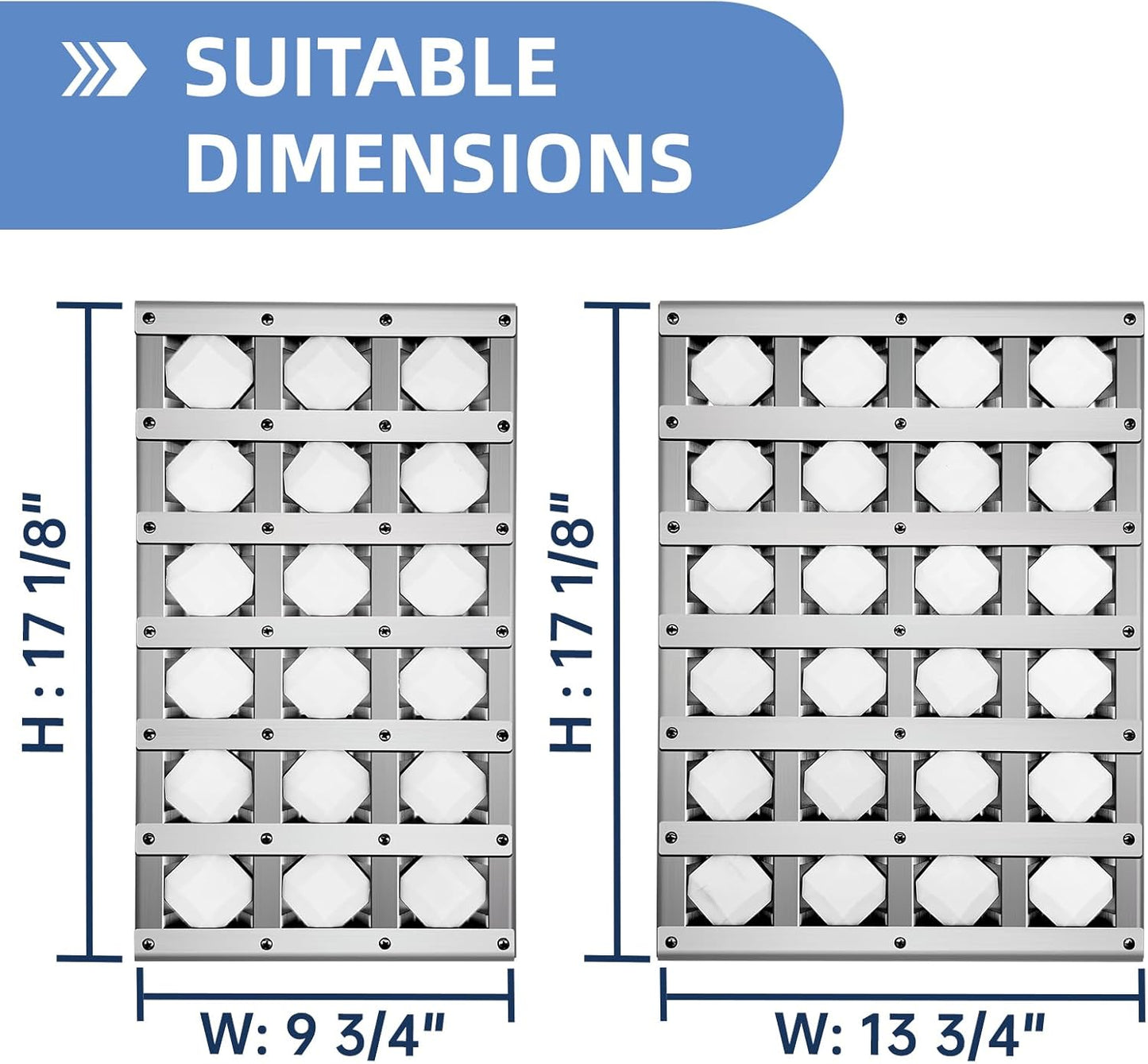 100-2070 and 100-2089 Briquette Tray for Artisan Grill Parts,Radiant Tray Assembly for Alfresco Artisan ART-36 with Ceramic Rods