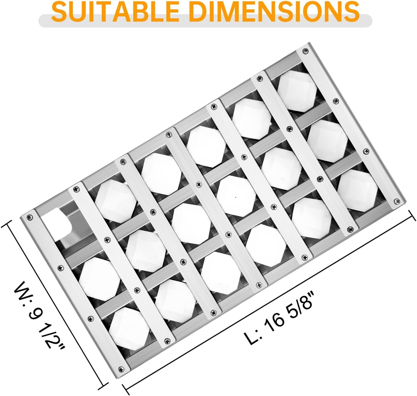 80543 90189 Briquette Tray Assembly for Lynx Grill Replacement Parts,3 Pack Heat Plates Tent Shield for Lynx L36, L42, L54 Grill Parts with Ceramic Rods