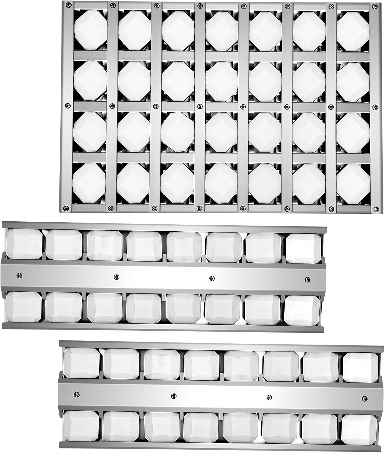 1 Pack 12" with 2 Pack 6" Briquette Tray Assembly for Twin Eagles TEBQ30G TEBQ30R,S21753Y S21752Y Part Number Heat Shield Flame Tamer Briquettes,3 Pack Total