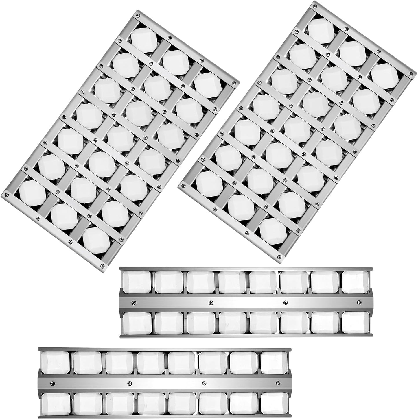 814554 and 814558 Briquette Tray Assembly Replacement Parts for Twin Eagles TEBQ36GB TEBQ36R-B for Wolf OG36,2 Pack S21759y with S21761Y Grill Heat Shield Flame Tamer with Ceramic Briquettes