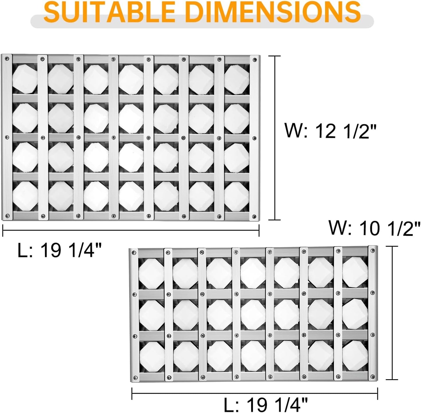 80364 with 80365 Lynx Narrow Briquette Tray Assembly Grill Parts,3 Pack Heat Plates Tent Shield for Compatible with Lynx 54" Briguette Grate Grill Parts with Ceramic Rods